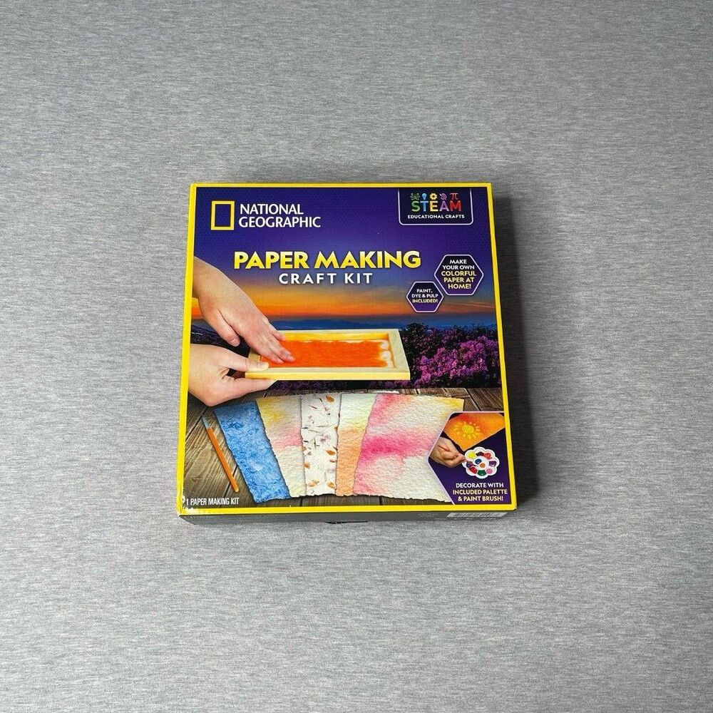 National Geographic Kids Paper Making Kit Toy